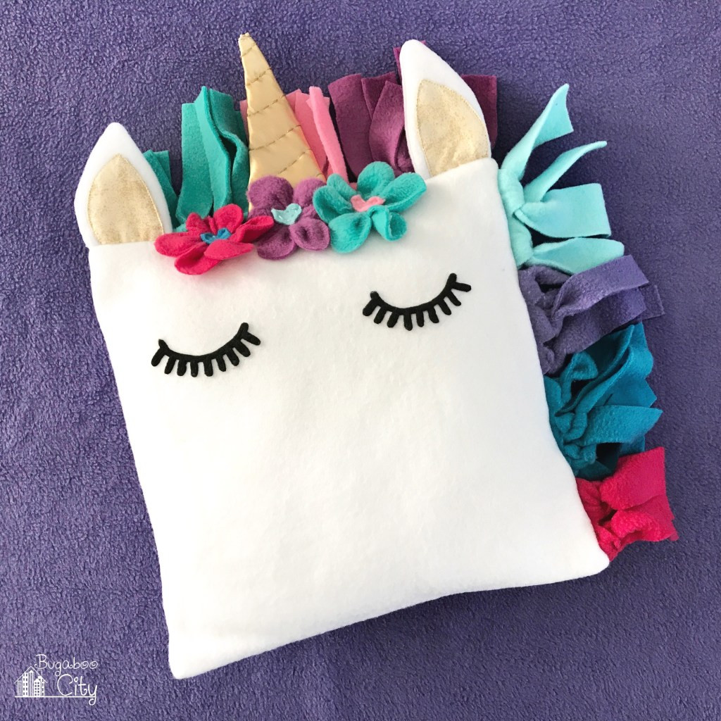 Diy Unicorn
 DIY Fleece Unicorn Pillow with Free Pattern BugabooCity