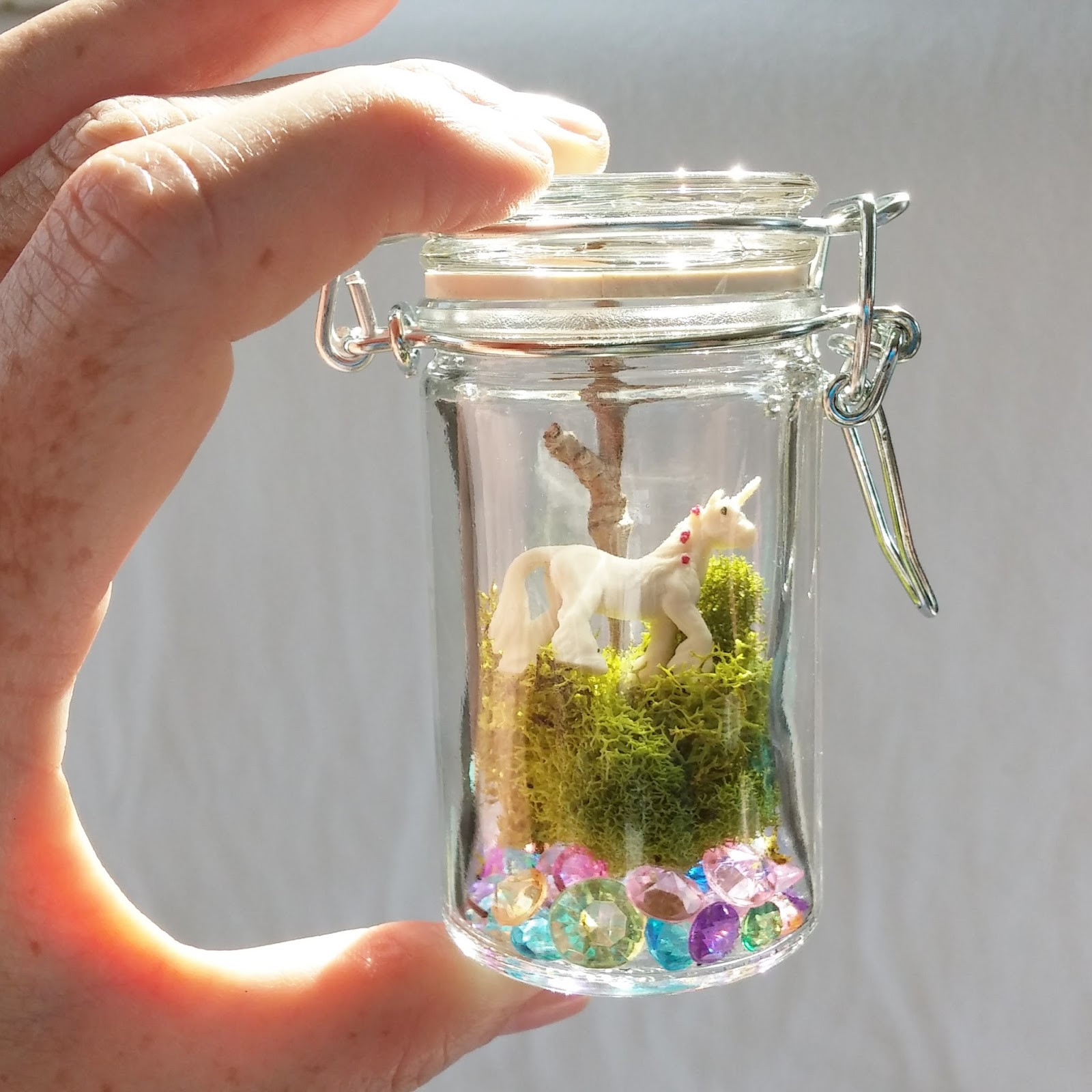 Diy Unicorn
 Whimsical Ways Mini DIY Unicorn Terrarium