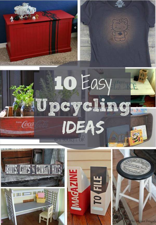 Diy Upcycling
 10 DIY Cool Upcycling Ideas