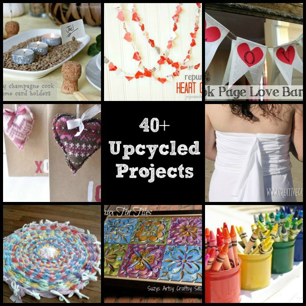 Diy Upcycling
 40 Upcycled and Recycled Crafts and DIY Projects