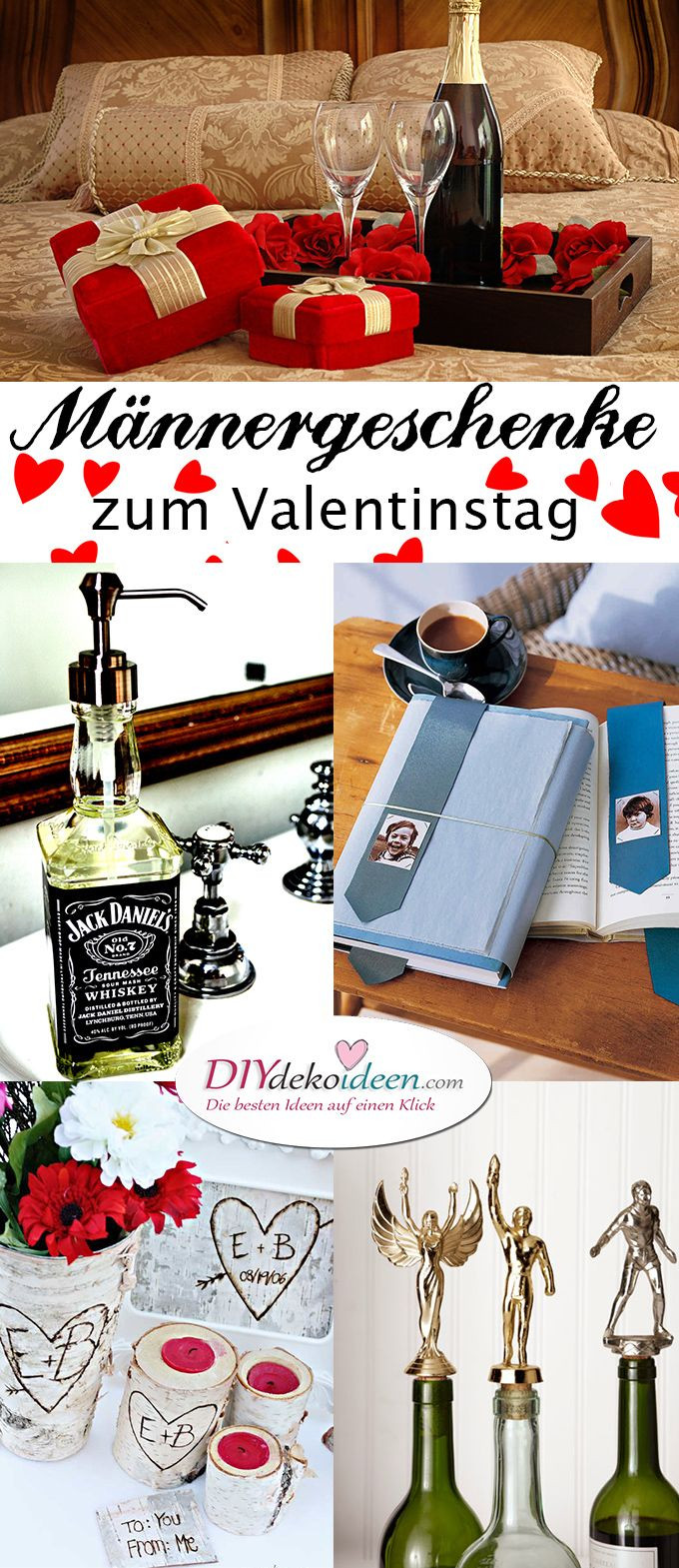 Diy Valentinstag Geschenk Für Ihn
 Männergeschenke zum Valentinstag DIY Bastelideen