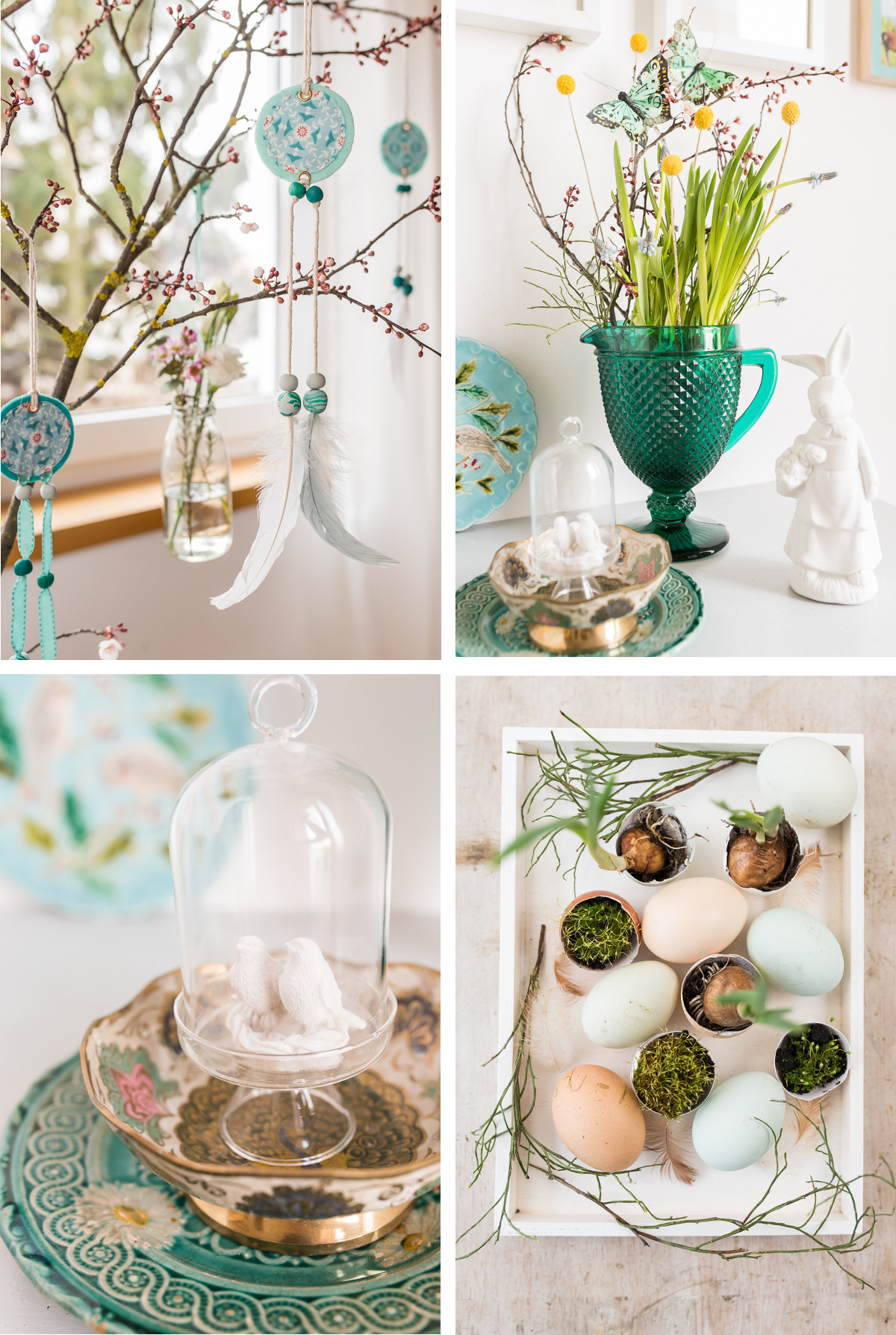 Diy Vintage Deko
 DIY federleichte Osterdeko in Pastellfarben Leelah Loves