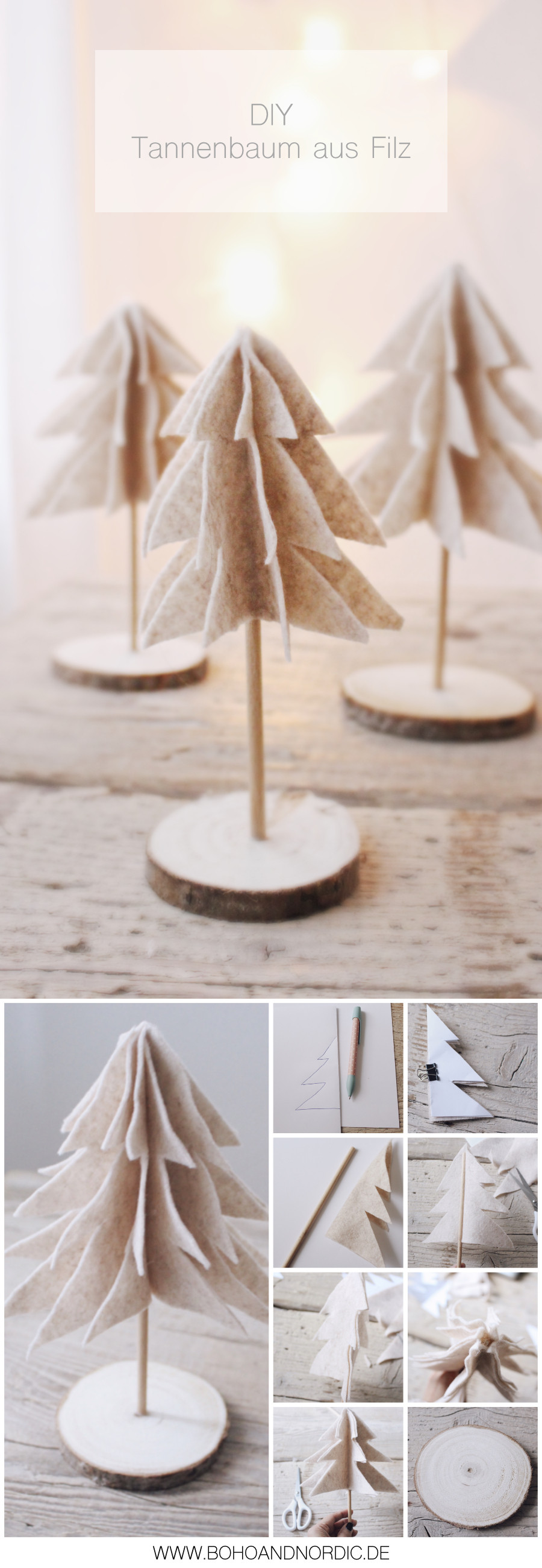 Diy Weihnachtsdeko
 DIY Weihnachtsdeko Tannenbaum im skandinavischen Stil