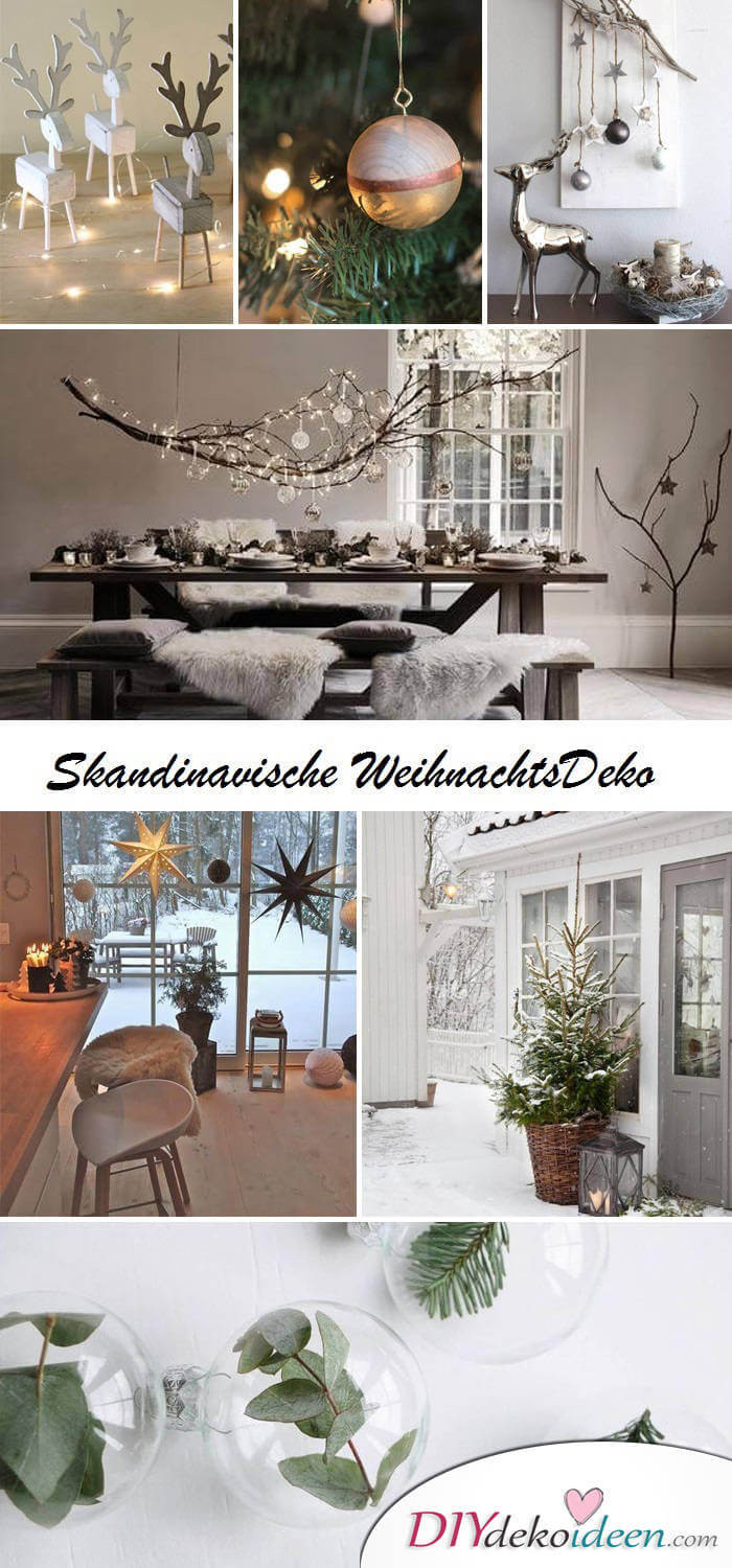 Diy Weihnachtsdeko
 Skandinavische DIY Weihnachtsdeko und Bastelideen zu