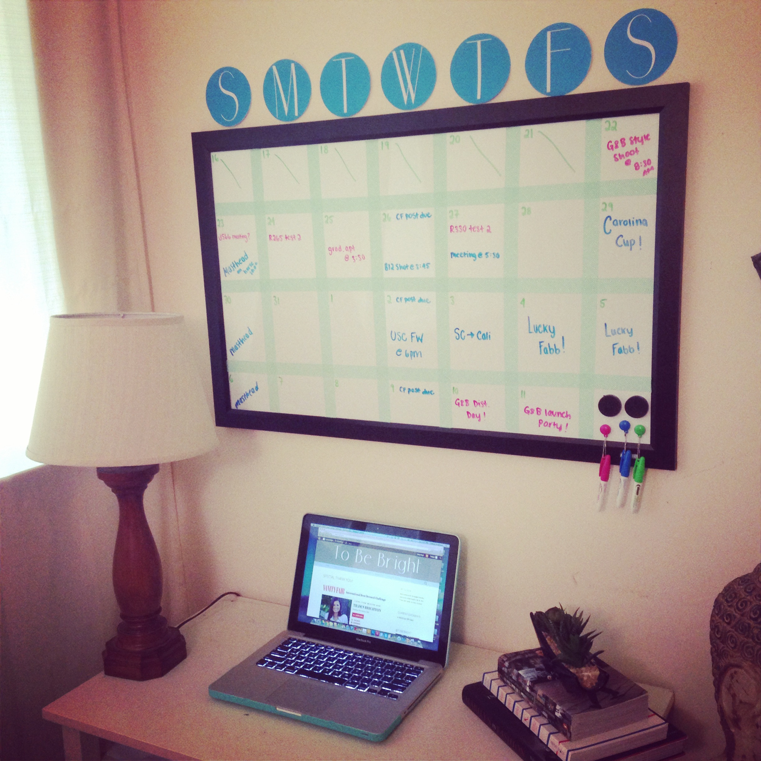 Diy Whiteboard
 DIY Whiteboard Calendar