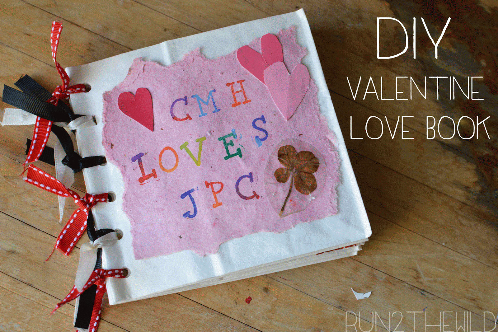 Diy With Love
 Run 2 the Wild DIY Valentine Love Book