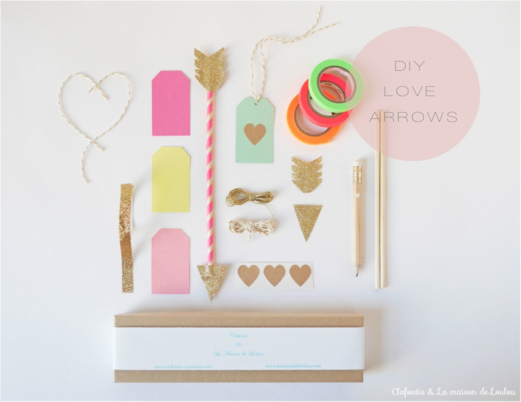 Diy With Love
 ebabee likes Valentines DIY love arrow kit