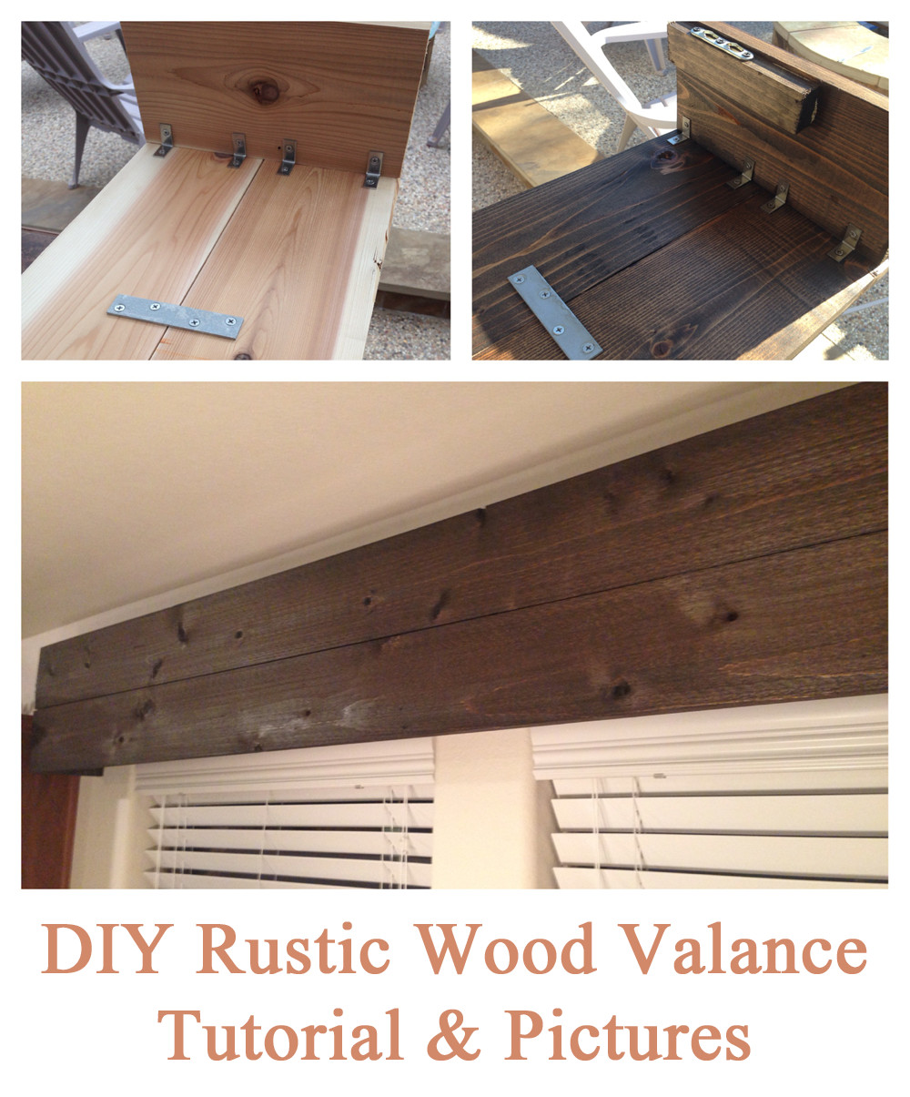 Diy Wood
 Wooden Valance on Pinterest