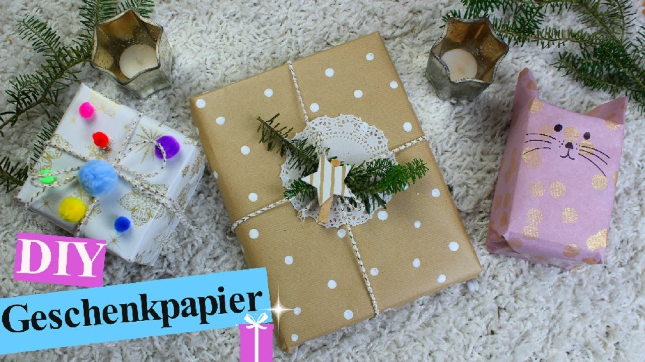 Diy Youtube
 DIY GESCHENKPAPIER