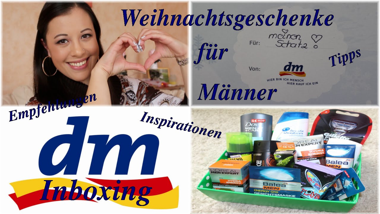 Dm Geschenke
 DM WEIHNACHTSGESCHENKE AUS DER DROGERIE FÜR MÄNNER Tipps