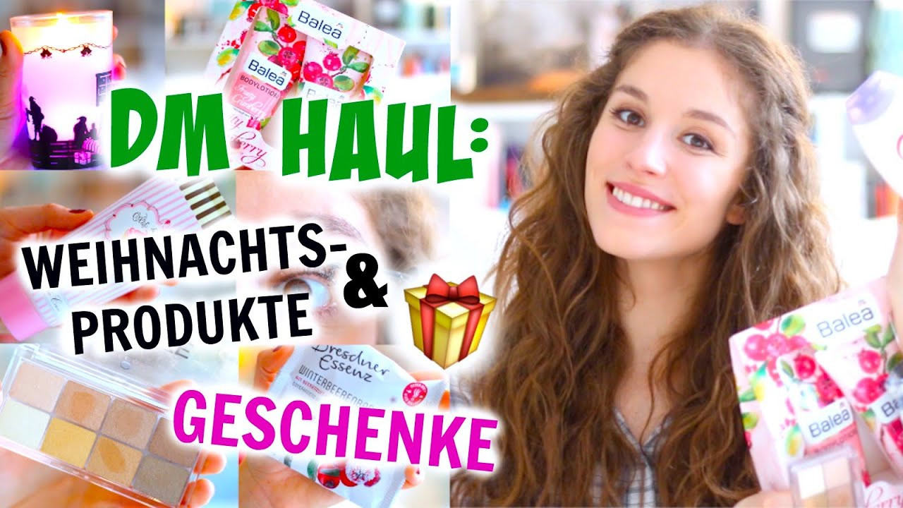 Dm Geschenke
 WEIHNACHTS DM HAUL WINTERPRODUKTE und GESCHENKE aus der