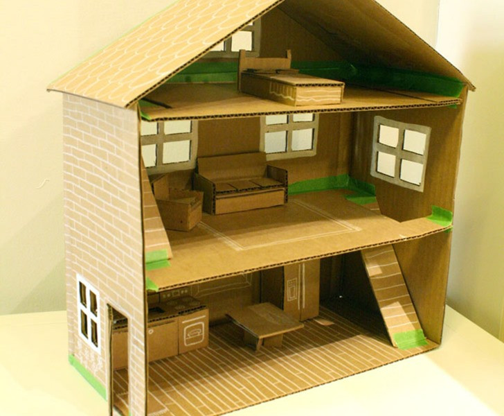 Dollhouse Diy
 20 DIY dollhouses that are eco friendly affordable and