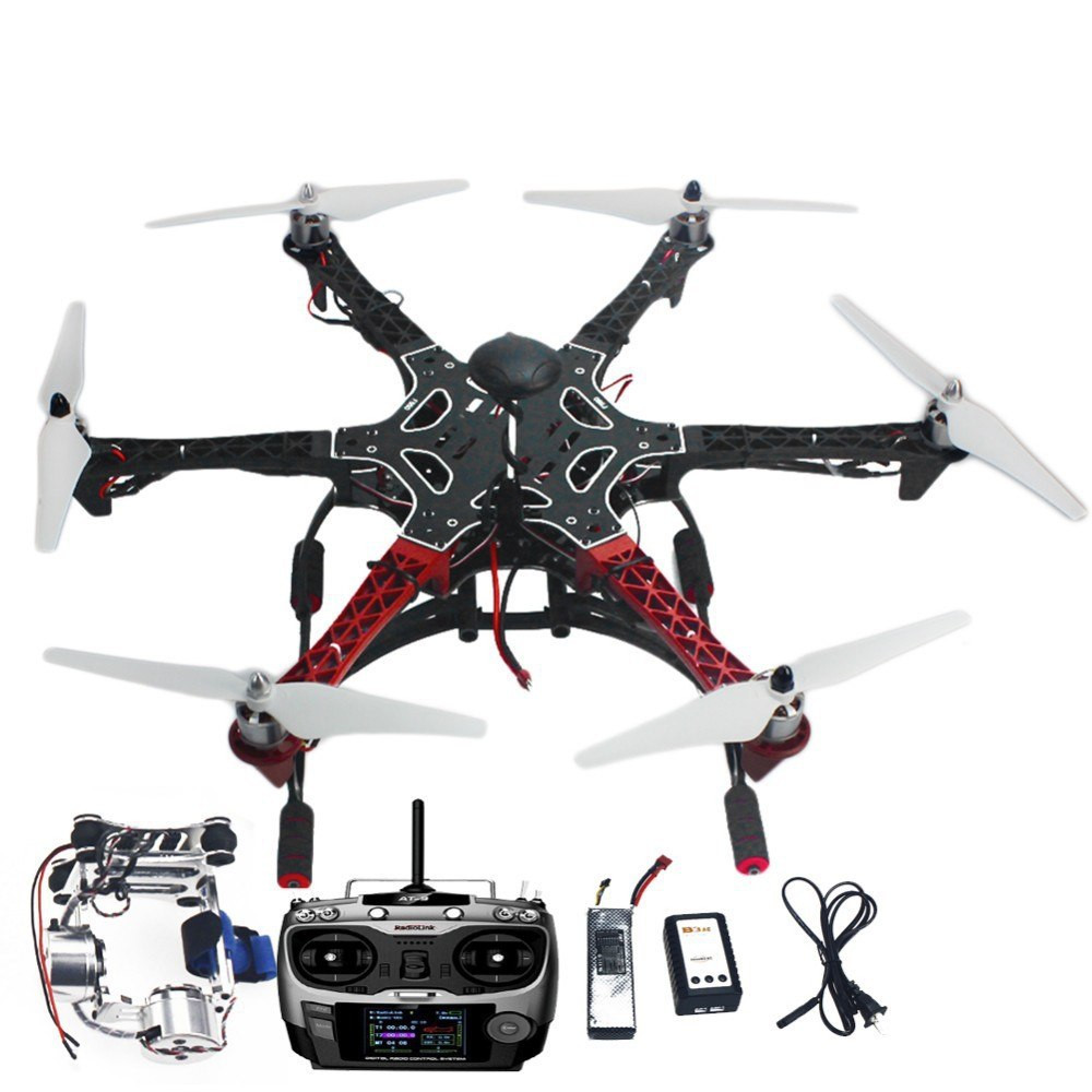 Drone Diy
 F AS DIY RC Drone Assembled F550 6 Aix RTF Full Kit