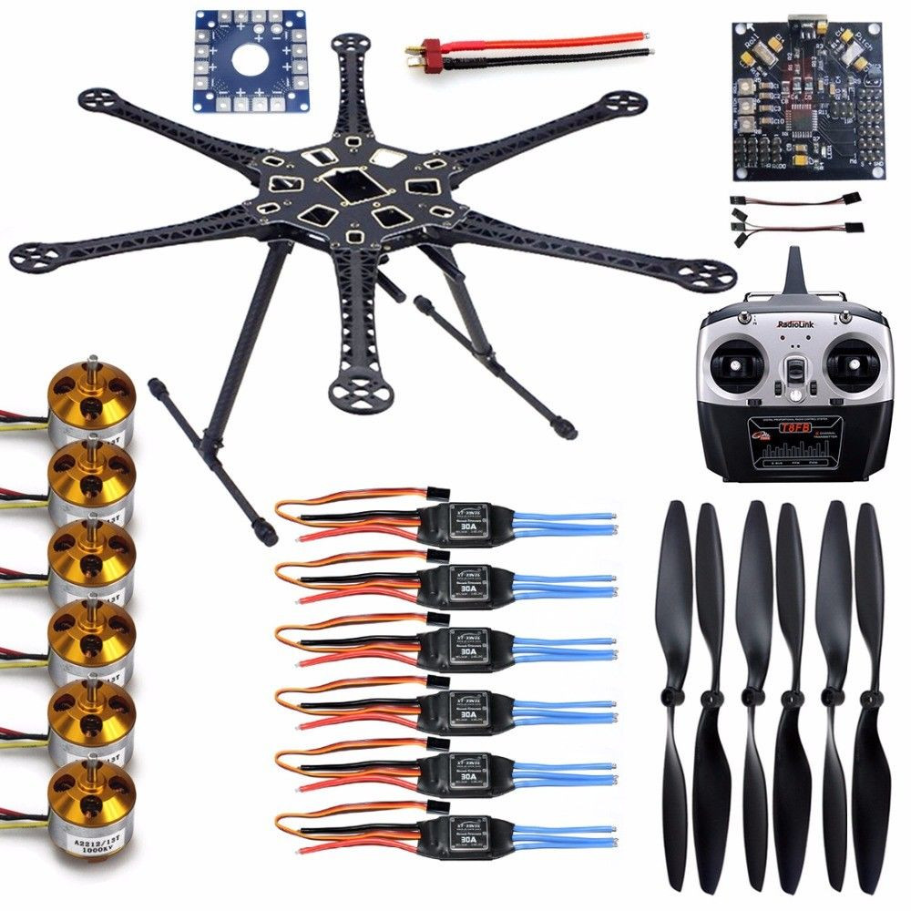 Drone Diy
 S550 F550 Kit DIY Drone Hexacopter 6 Axis Frame Kit RC