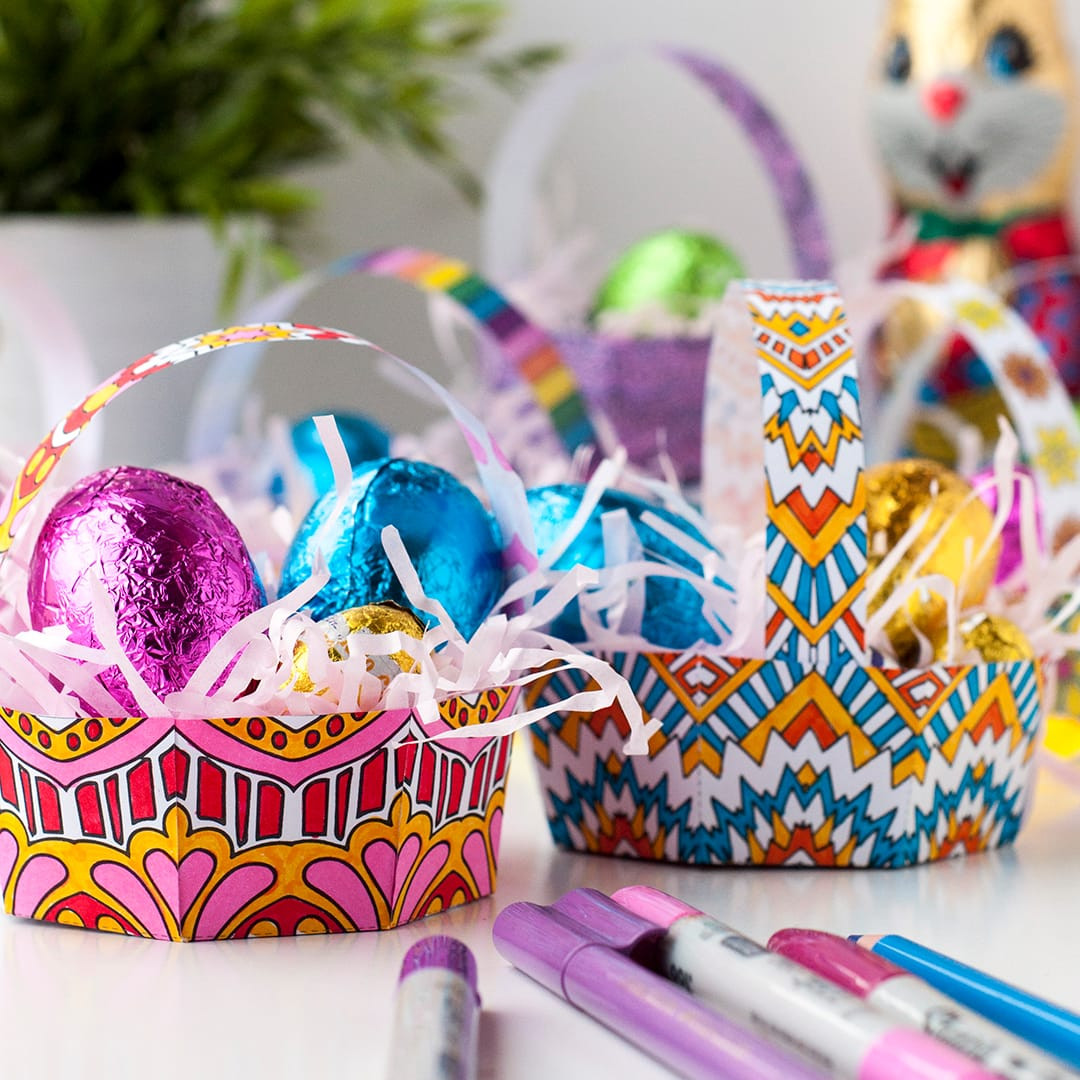 Easter Diy
 DIY Easter Egg Basket Templates