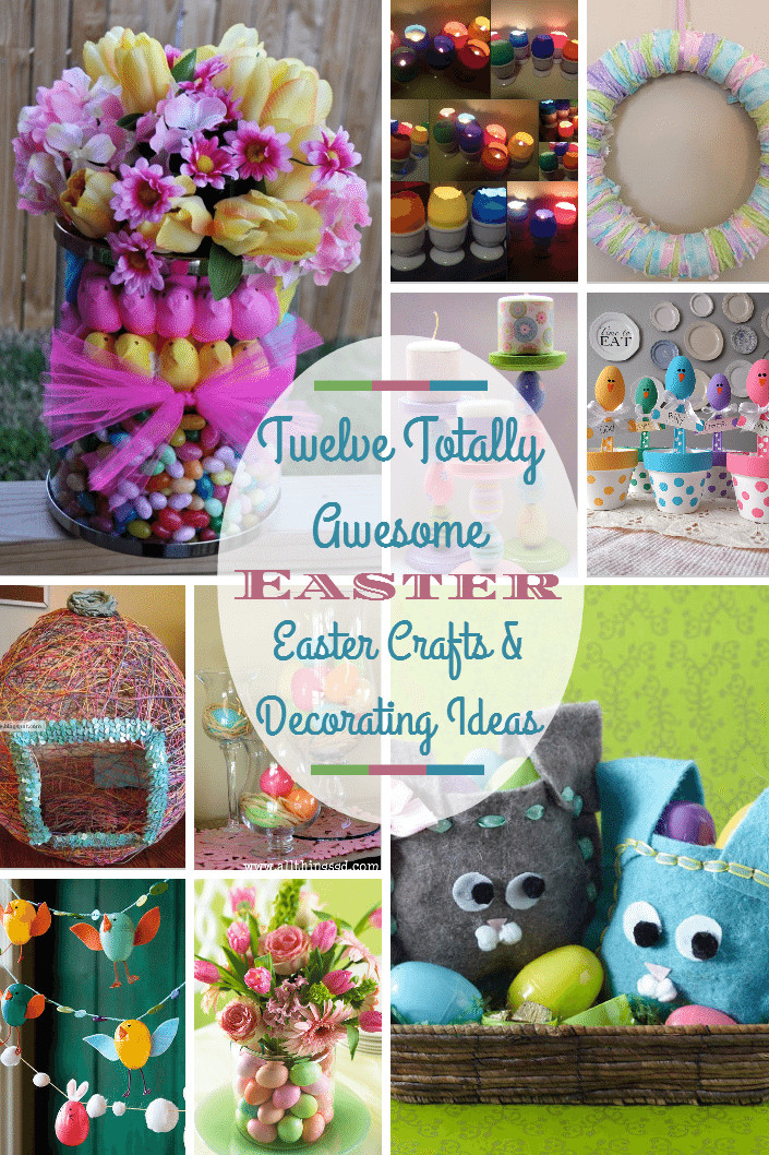 Easter Diy
 Twelve Easter Crafts Decorating Ideas and DIY Fun