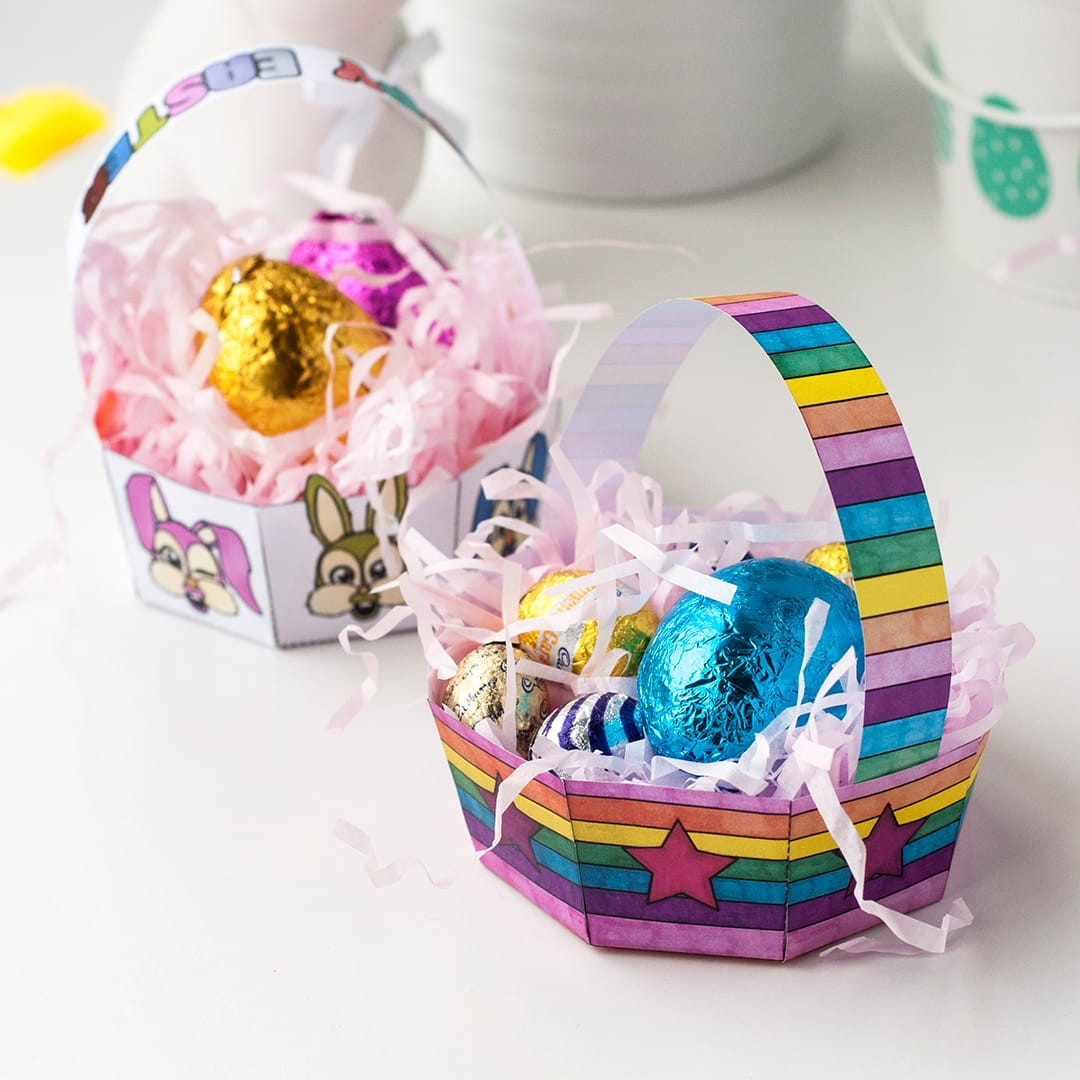 Easter Diy
 DIY Easter Egg Basket Templates