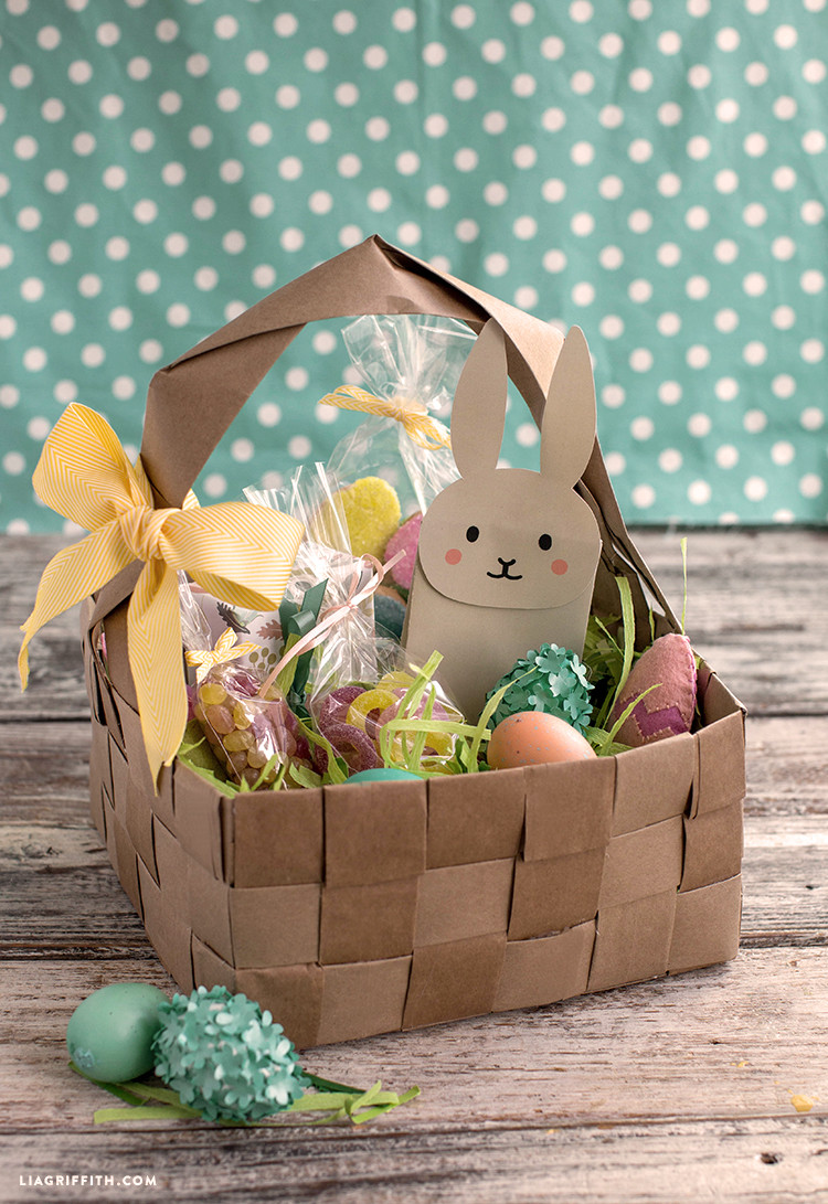 Easter Diy
 Upcycled DIY Easter Basket Lia Griffith