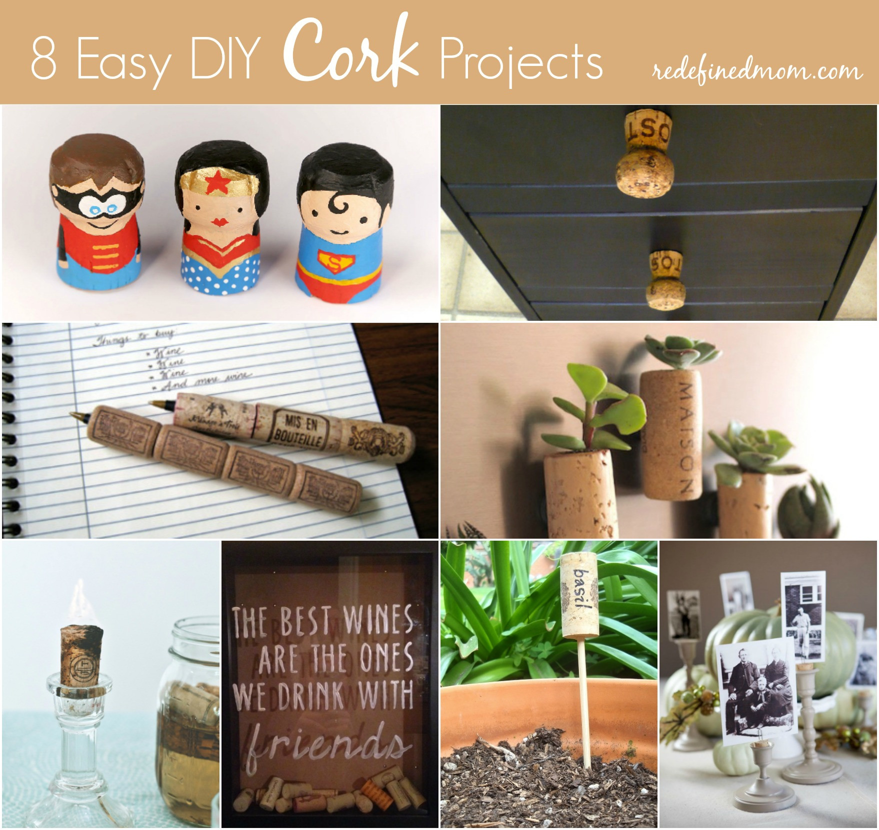 Easy Diy
 8 Easy DIY Cork Projects