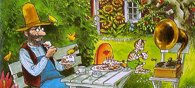 Eine Geburtstagstorte Für Die Katze
 Eine Geburtstagstorte für Katze Kinderbuch Rezension