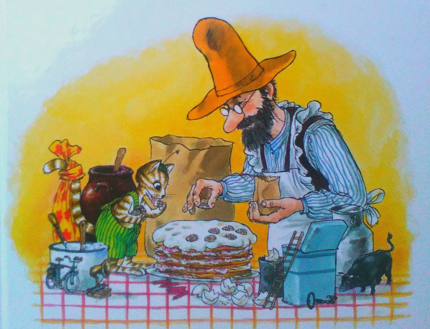 Eine Geburtstagstorte Für Die Katze
 Pettersson und Findus Eine Geburtstagstorte für Katze