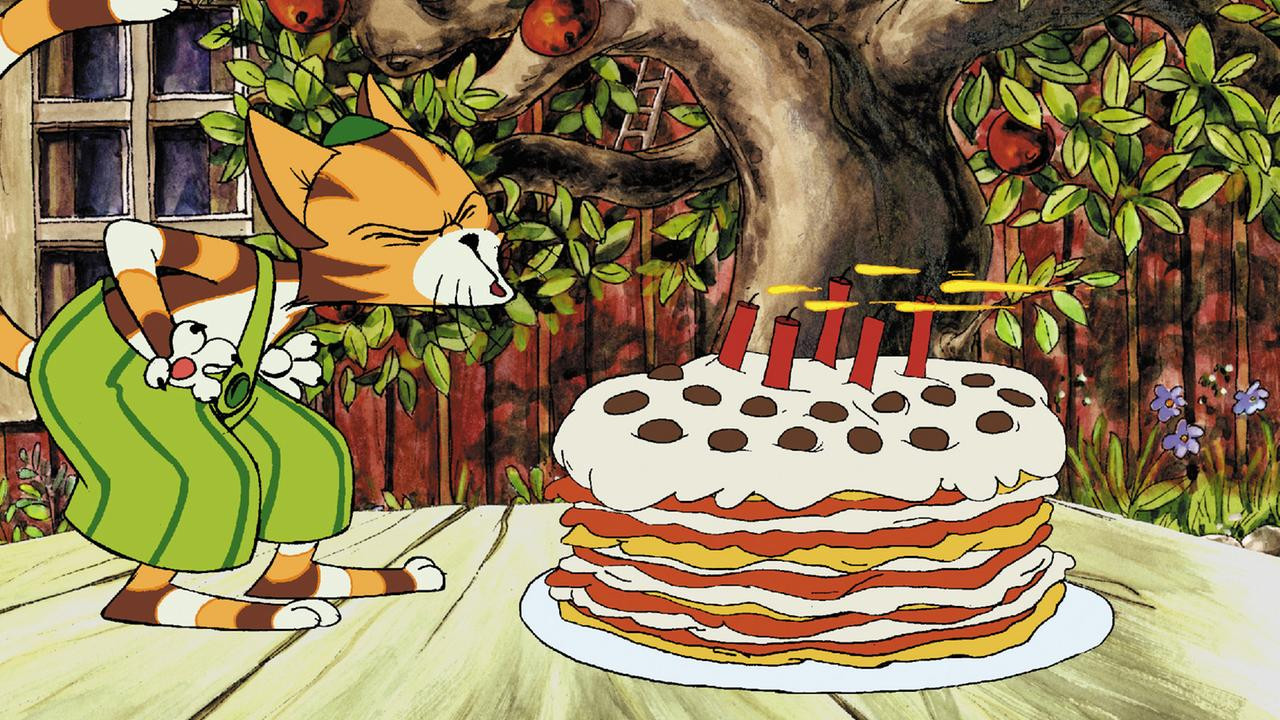 Eine Geburtstagstorte Für Die Katze
 Pettersson und Findus Eine Geburtstagstorte für Katze