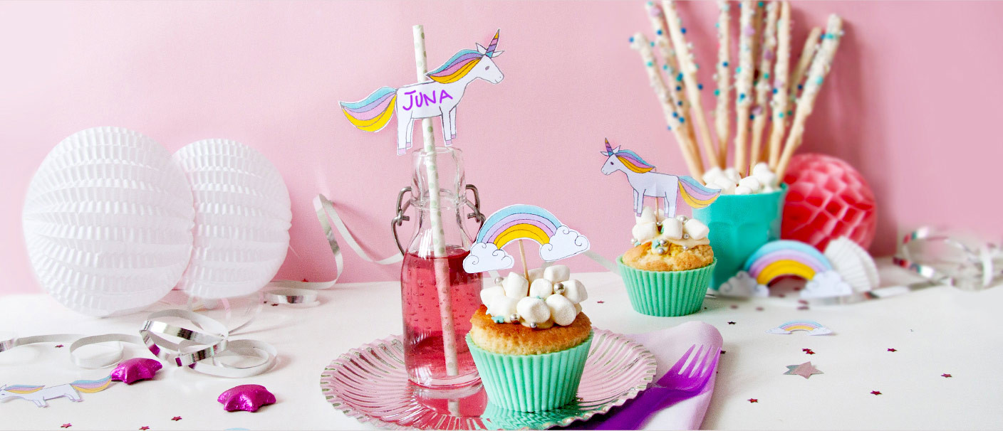 Einhorn Geburtstagsparty
 DIY EINHORN DEKO FÜR DEN KINDERGEBURTSTAG