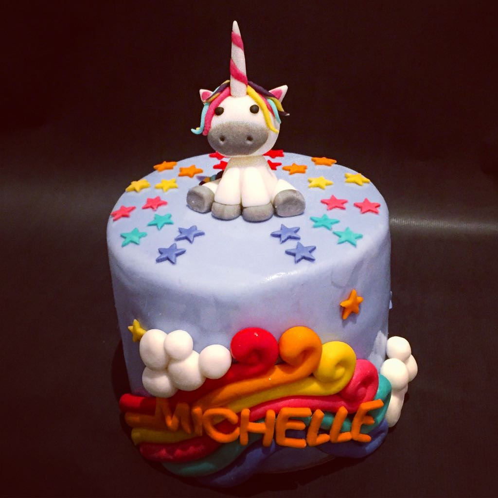 Einhorn Geburtstagstorte
 Einhorn Torte Cupcakeladen