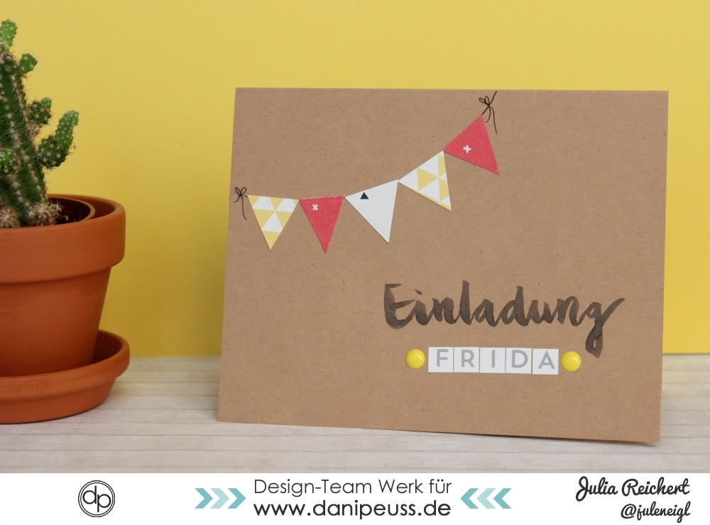 Einladung Kindergeburtstag Diy
 danipeuss BLOG DIY Einladungen zum Kindergeburtstag