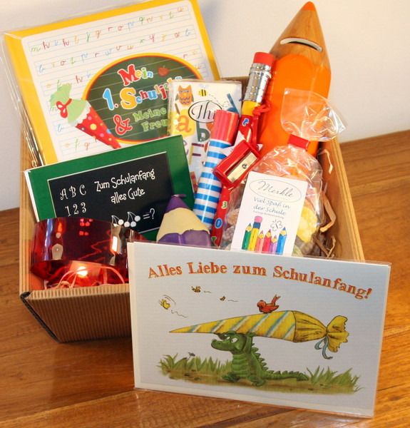 Einschulung Geschenke
 Geschenkkorb Geschenke Einschulung Schulanfang