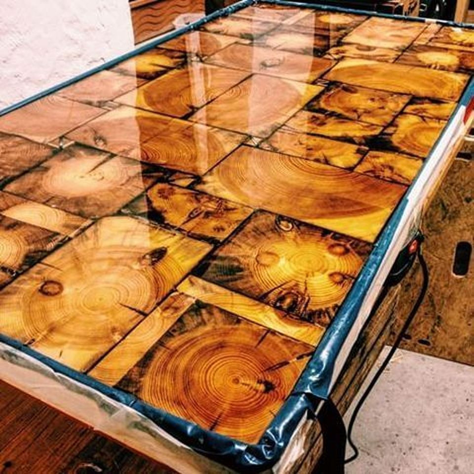 Epoxidharz Diy
 Awesome Resin Wood Table Project 51 Hoommy