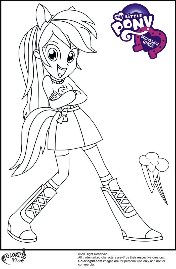 Equestria Girls Ausmalbilder
 Fans Request Rainbow Dash Equestria Girl Coloring Pages