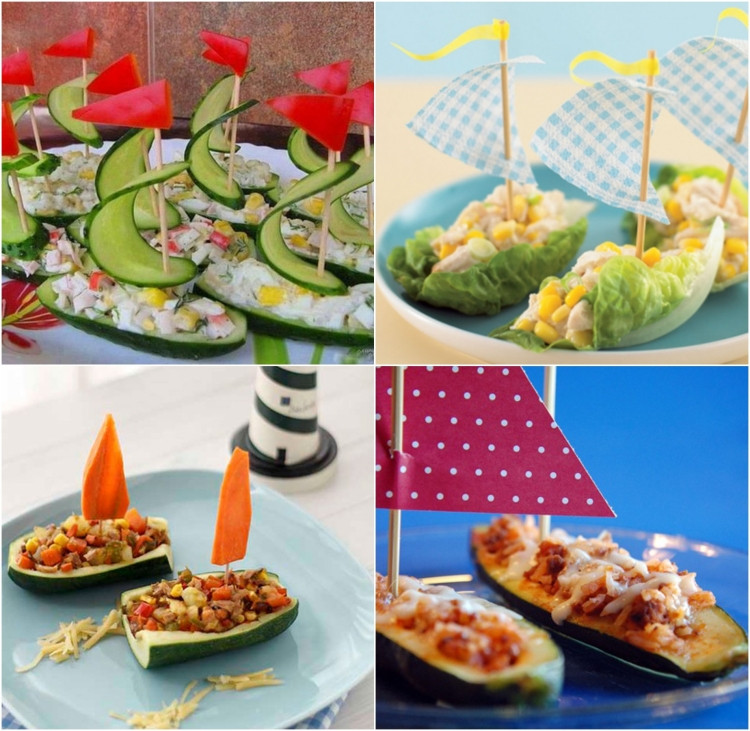 Essen Geburtstagsfeier
 Gemüse für Kindergeburtstag Rezepte Ideen und Garnituren