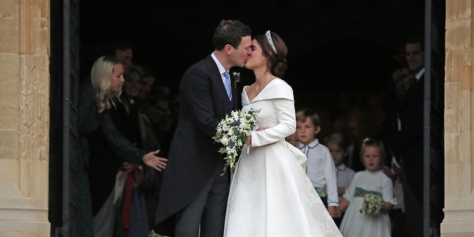 Eugenie Hochzeit
 Windsor Stars und Royals bei Hochzeit von Prinzessin