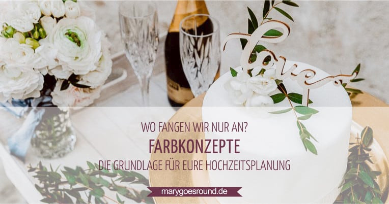 Farbkonzept Hochzeit
 Farbkonzept für Hochzeit Perfekte Grundlage für