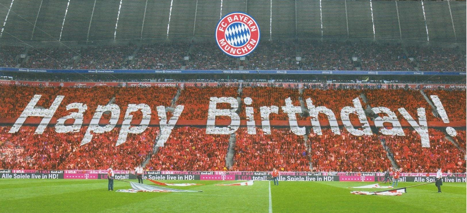 Fc Bayern Geburtstagsbilder
 Perfekte Geburtstagsgrüße