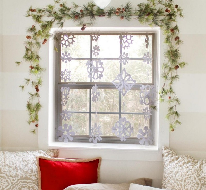 Fensterdeko Diy
 Fensterdeko zu Weihnachten basteln charmante DIY Ideen