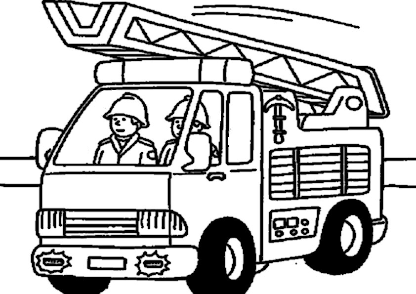 Feuerwehrauto Ausmalbilder
 Ausmalbilder feuerwehrauto kostenlos Malvorlagen zum