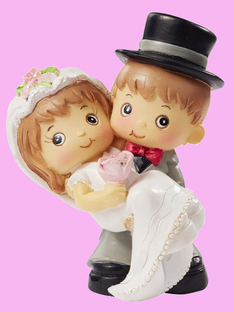 Figur Hochzeitstorte
 Hochzeitspaar Hochzeit Brautpaar Tortenaufsatz