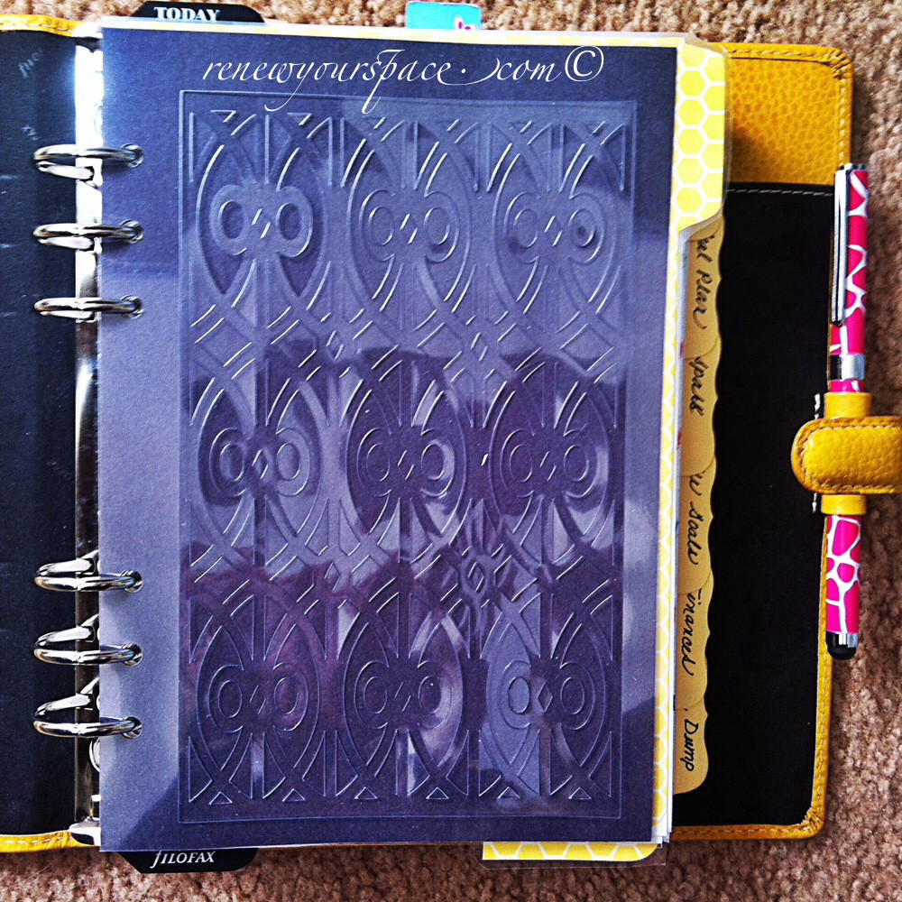 Filofax Diy
 DIY Filofax Dashboard Designs with a Silhouette Cameo