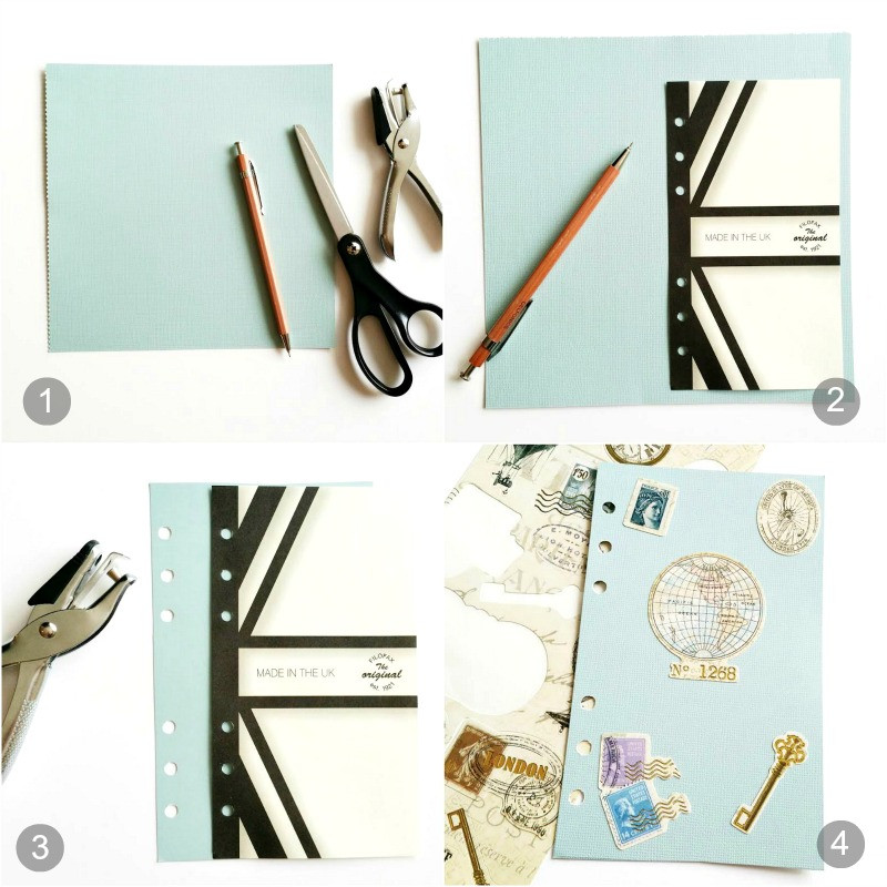 Filofax Diy
 DIY Filofax dashboard Seaweed Kisses