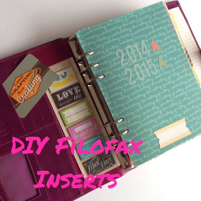 Filofax Diy
 DIY Filofax inserts