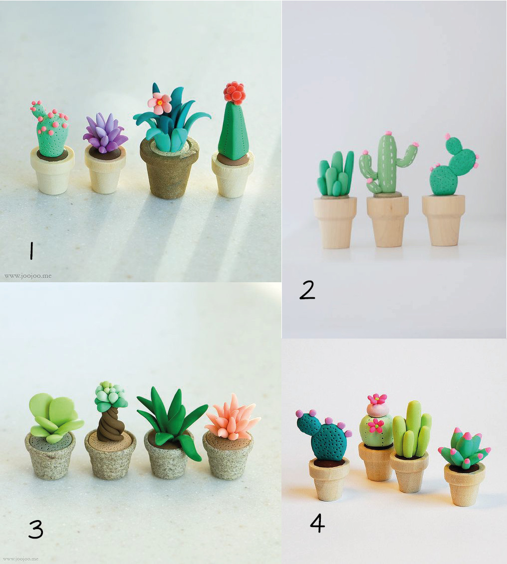 Fimo Diy
 Mouton Rêveur 6 DIY cactus à réaliser