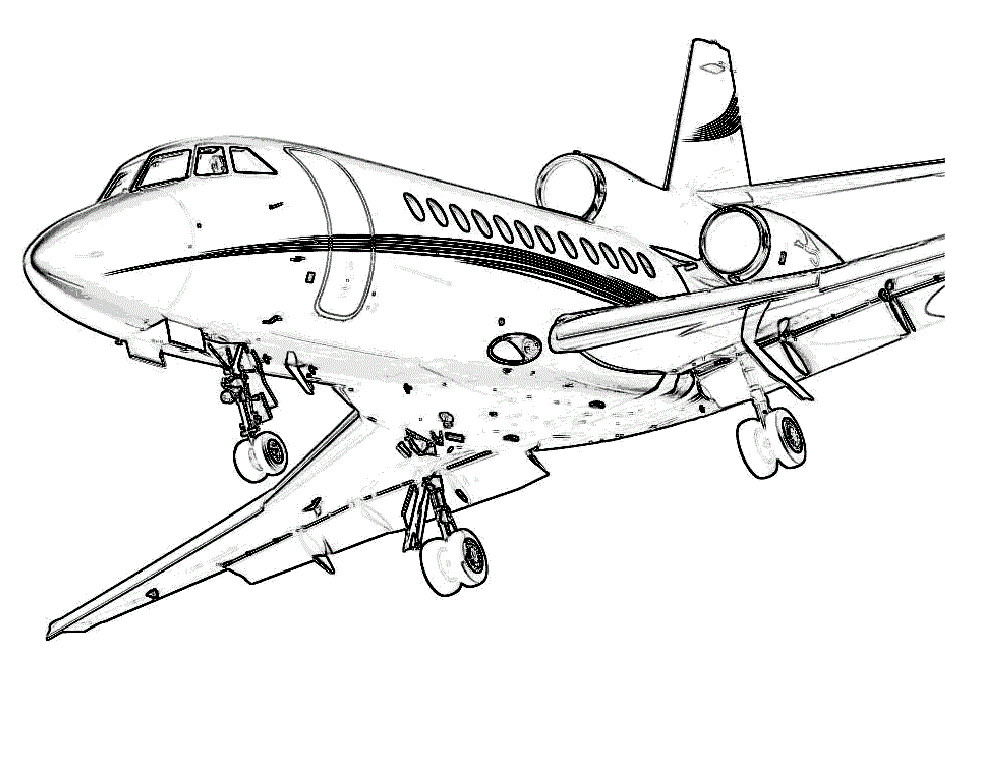 Flugzeug Ausmalbilder
 Malvorlagen fur kinder Ausmalbilder Flugzeug kostenlos