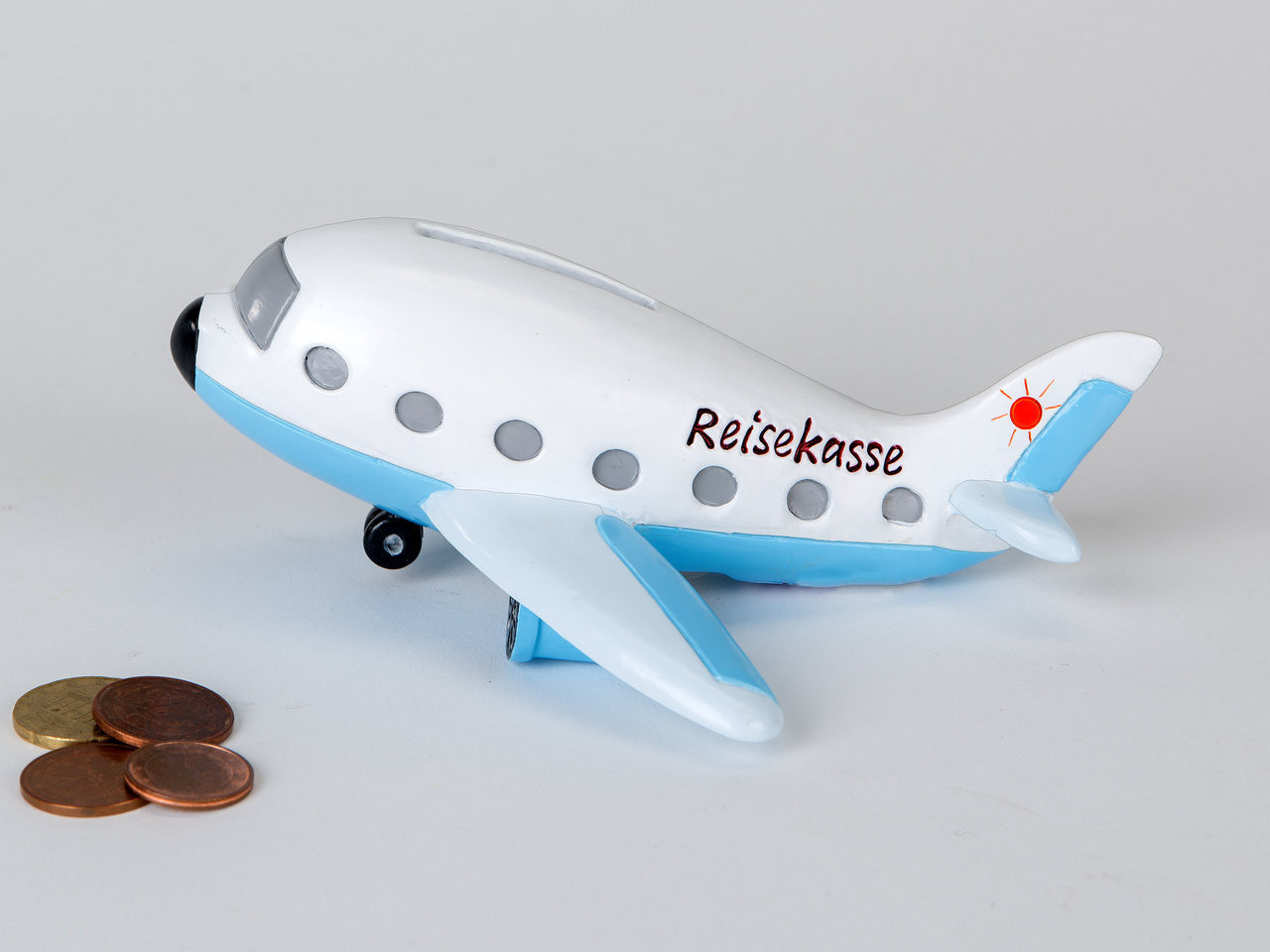 Flugzeug Geschenke
 Spardose "Flugzeug" für Geldgeschenke jetzt bestellen