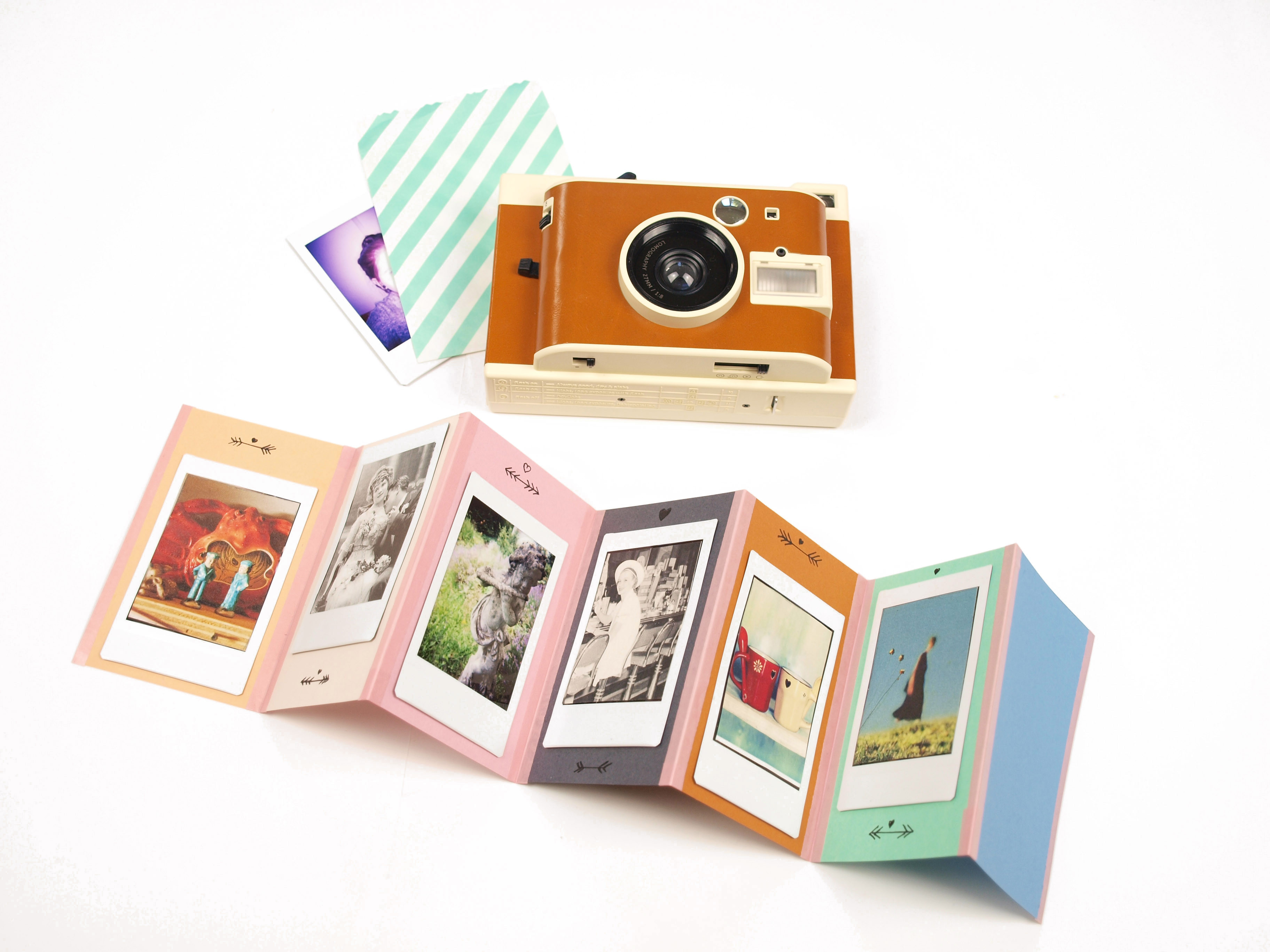 Foto Diy
 Geschenkidee DIY Foto Leporello und Lomo Instant Kamera