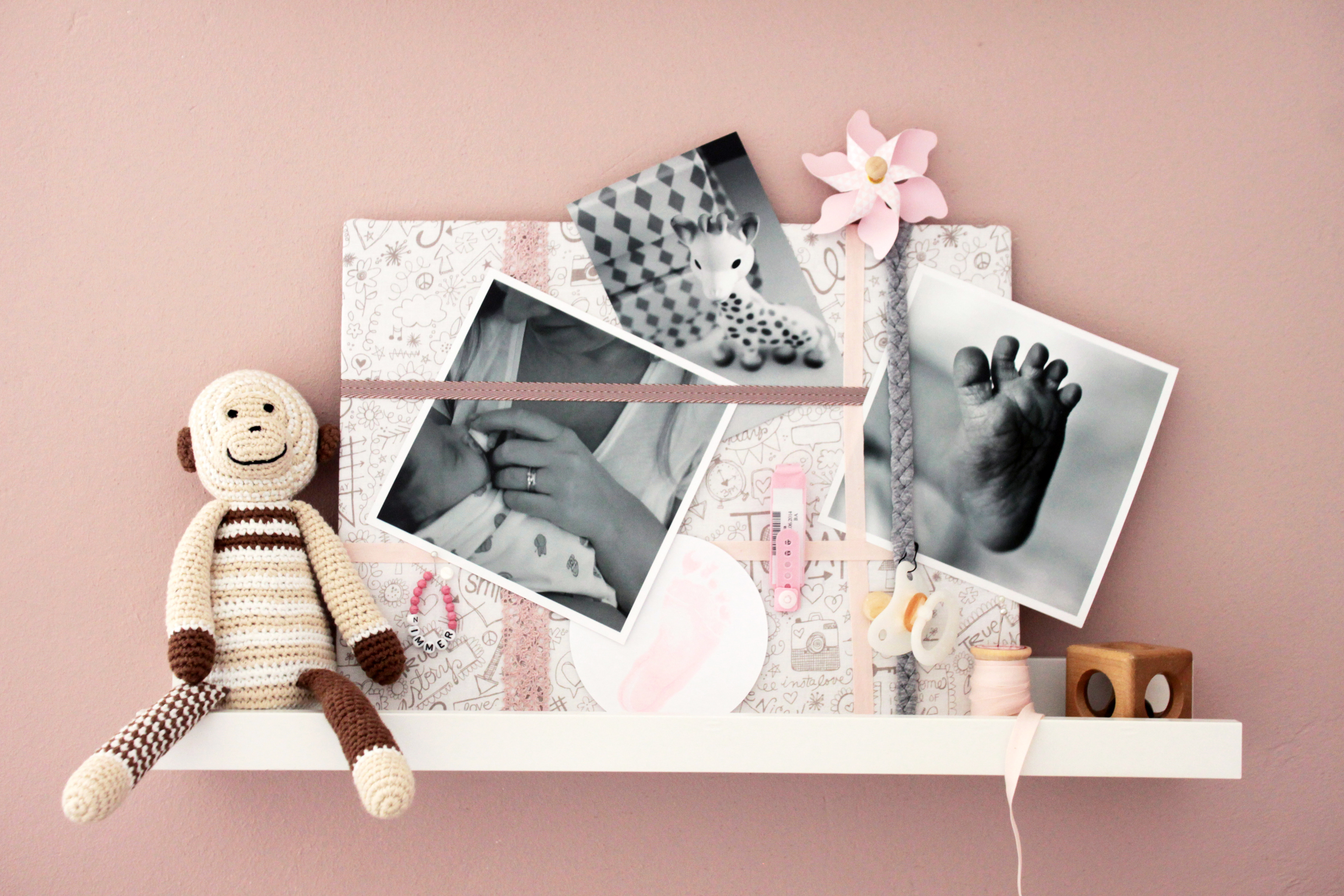 Foto Diy
 DIY Foto Pinnwand zur Geburt