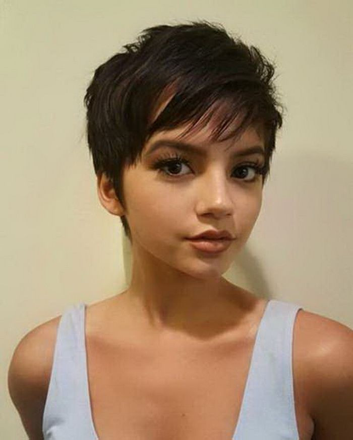 Frisuren Ab 50 Rundes Gesicht
 Cute Short Pixie