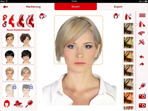 Frisuren App
 Frisuren Testen App