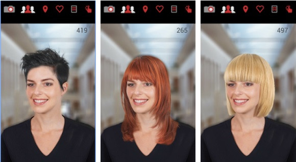 Frisuren App
 So kannst du deine Frisur testen